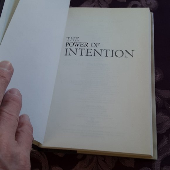 Dr. Wayne W. Dyer The Power Of Intention HB Book With Dust Cover Very Good - Picture 10 of 11